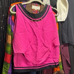 IIF Pink 2 Piece Skirt Set